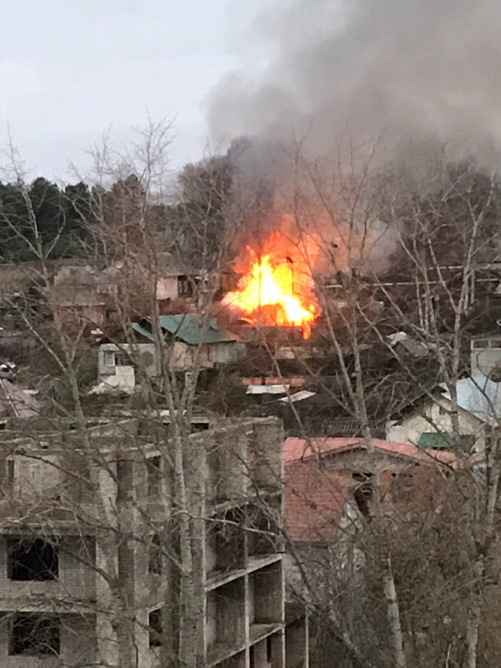 В Чепецке сгорел жилой дом: в ОНД назвали предполагаемую причину ЧП