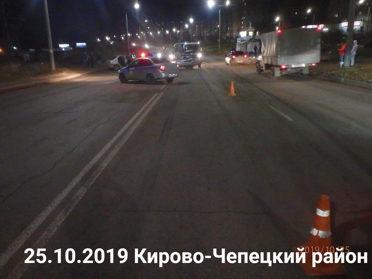 В Кирово-Чепецке два водителя попали в больницу после ДТП