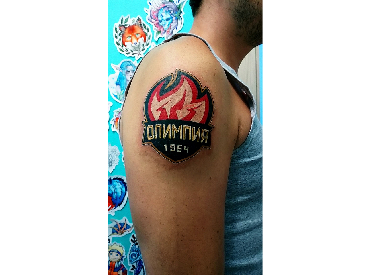 Обращение в минспорта РФ и татуировка: чепчане продолжают поддерживать "Олимпию"