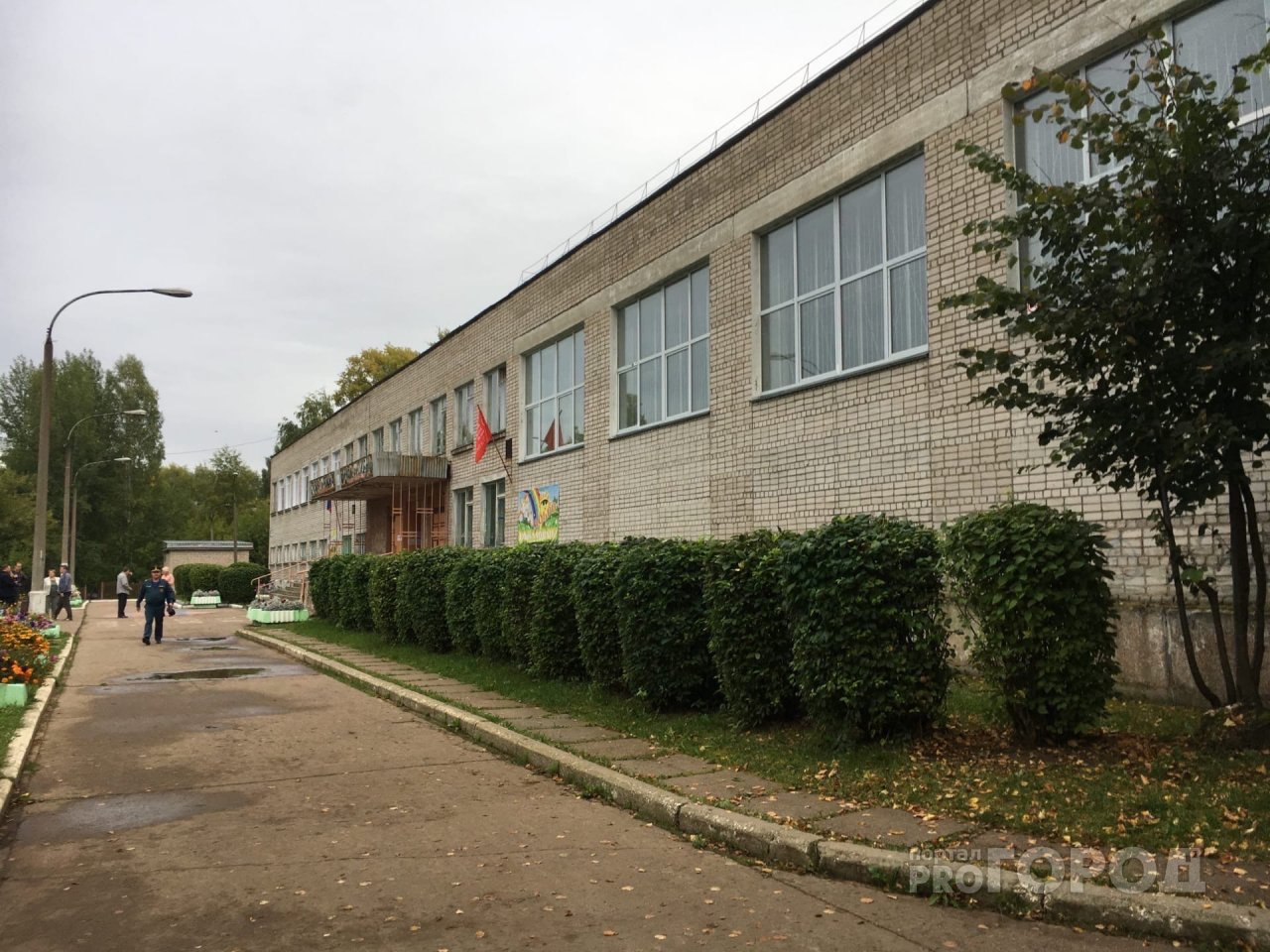 В кирово-чепецкой школе накануне 1 сентября произошел пожар