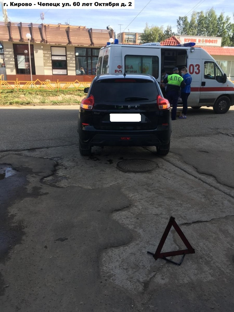 В Кирово-Чепецке «Лада» сбила 83-летнюю женщину