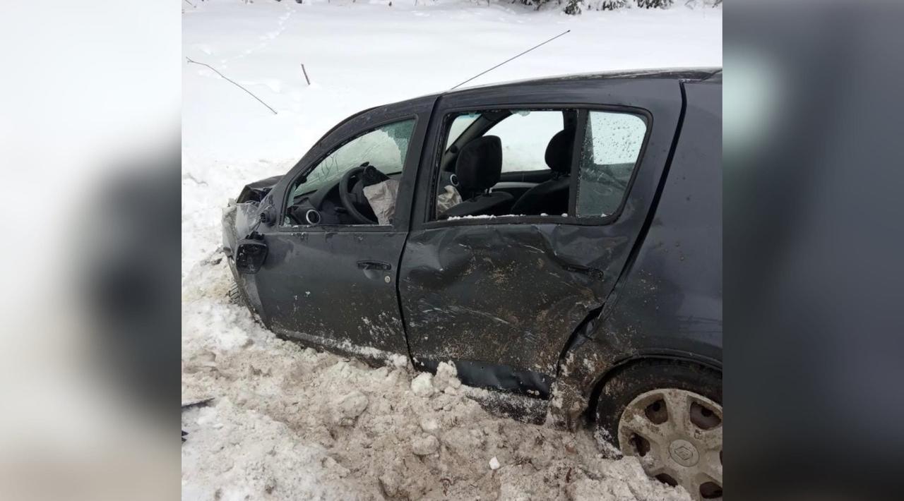 В аварии в Кирово-Чепецком районе пострадали 2 человека