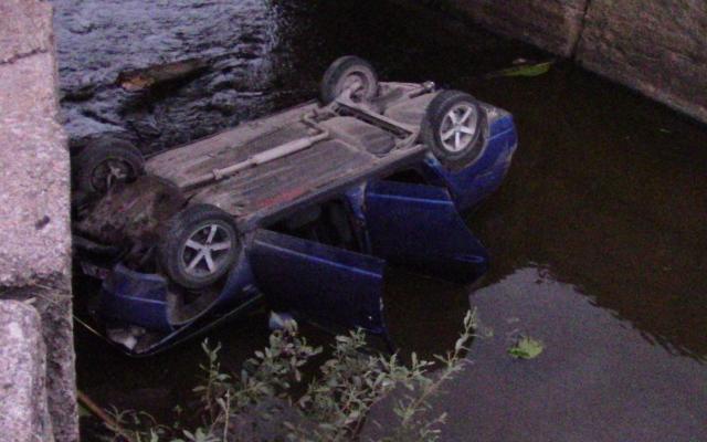 В Кирово-Чепецком районе погибли два человека из-за опрокидывания авто в водоем