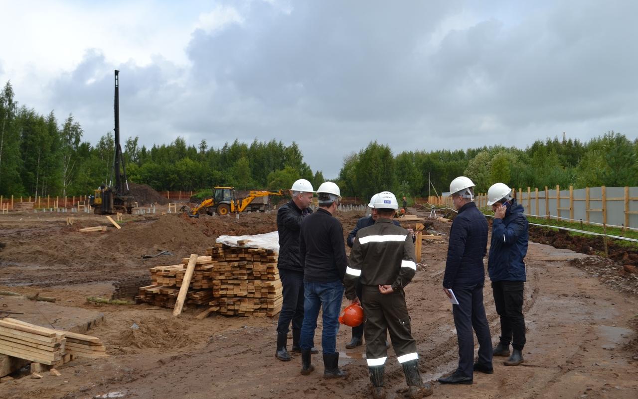 Фоторепортаж: как строят ясли в Кирово-Чепецке